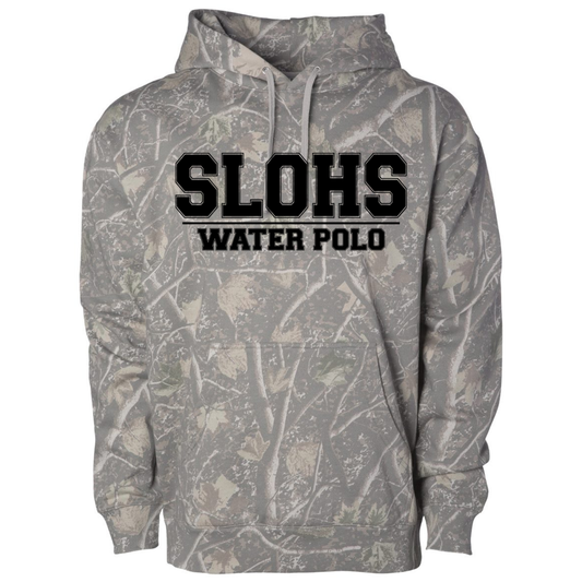 SLOHS Water Polo (Black Ink) Independent Hoodie - Tree Camo