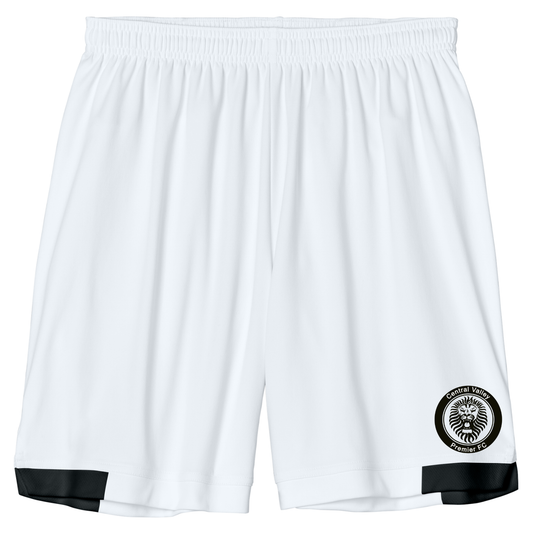 CVP Dri Fit Club 7 Shorts Black Logo - White