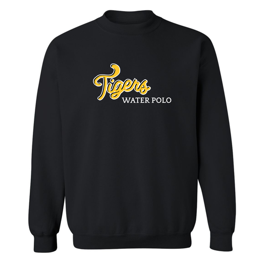 SLO High Cursive Water Polo Crewneck - Black