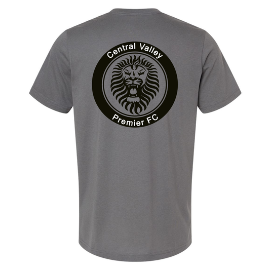 YOUTH CVP Black logo T-Shirt - Asphalt