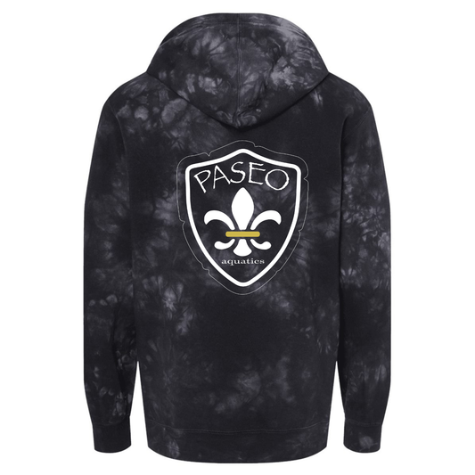 Paseo Aquatics Independent Tie Dye Hoodie - Black