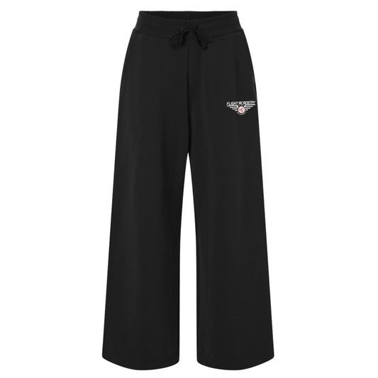 Women's Flight Academy French Terry Wide Leg Pant - Black