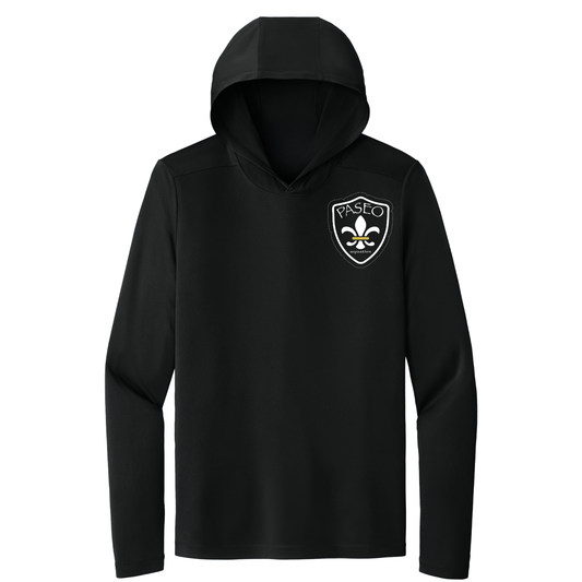 Dri-Fit UPF 50 Paseo Long Sleeve Performance Hoodie - Black