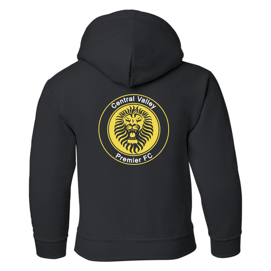 YOUTH CVP Black/Yellow logo Hoodie - Black