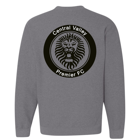 CVP Black Logo Crewneck - Graphite Heather