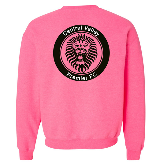 YOUTH CVP Black logo Crewneck - Pink