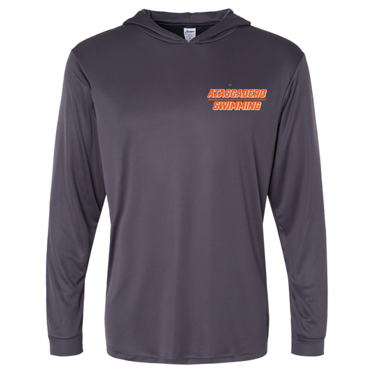AHS Swim Team Performance Hood - Graphite