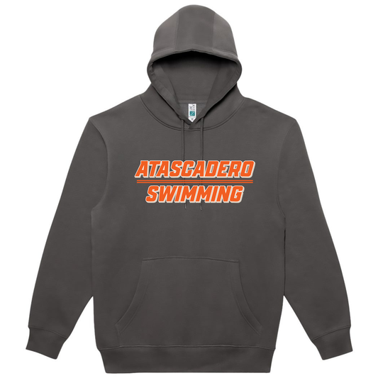 AHS Swimming Classic Logo Hoodie - Smoke