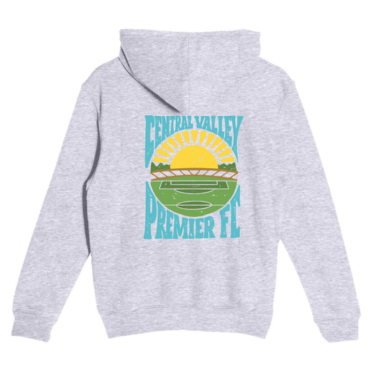 YOUTH CVP Sunset Logo Hoodie - Heather Grey