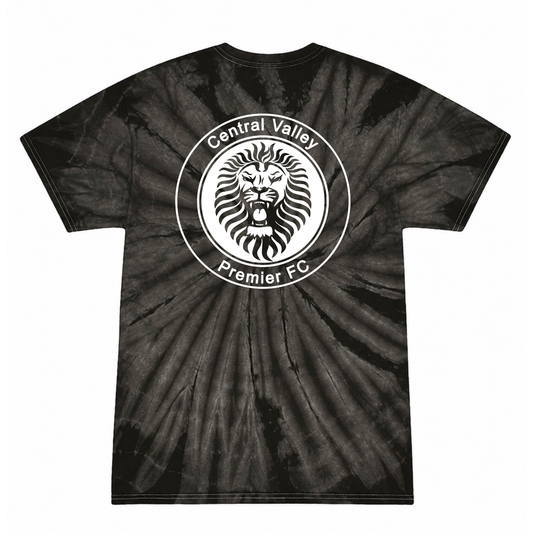 YOUTH CVP White logo Tie-Dyed T-Shirt - Spider Black