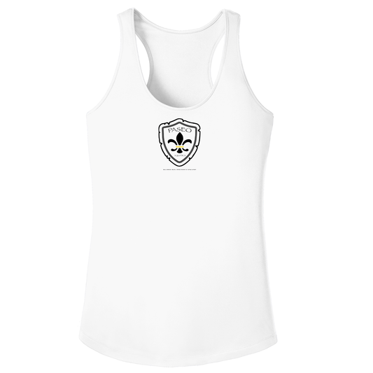 Women's Dri-Fit Racerback Tank Top - White