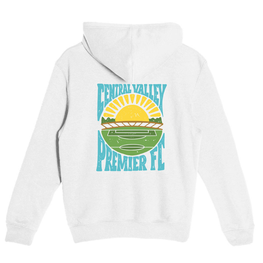 YOUTH CVP Sunset Logo Hoodie - White