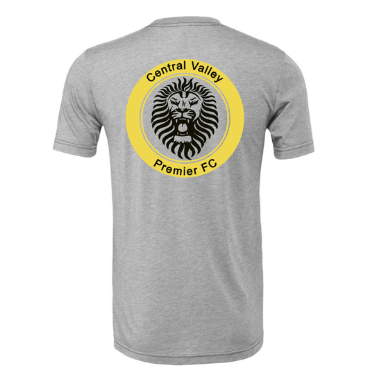 YOUTH CVP Black/Yellow logo T-Shirt - Athletic Heather