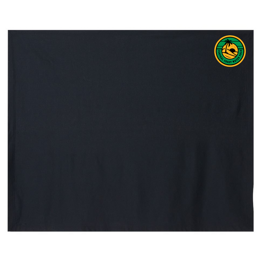 CCWP Circle Logo Gildan Heavy Blend Fleece Stadium Blanket - Black