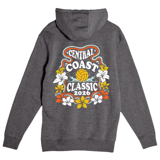 Central Coast Classic 2026 Water Polo Hoodie - Charcoal Heather