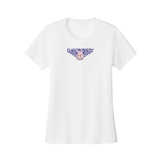 Women's Flight Academy Dri Fit Competitor Tee - White