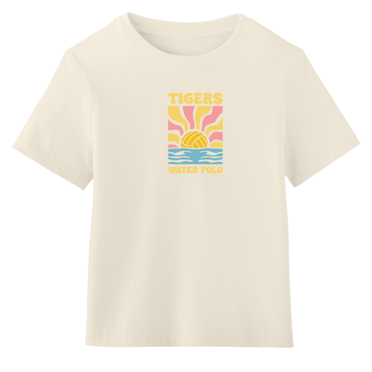 SLO Polo Sunset Women's 6 oz. Garment Dyed Heavyweight Tee - Natural