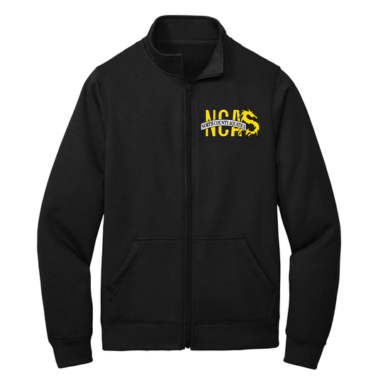 NCA Fleece Full Zip Sweatshirt - Black