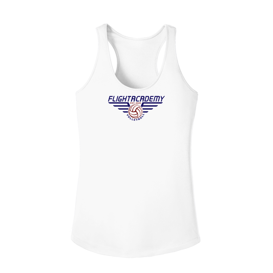 Women's Dri-Fit Racerback Tank Top - White
