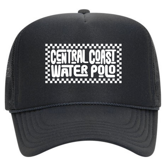 CCWP Checker Logo Foam Trucker - Black