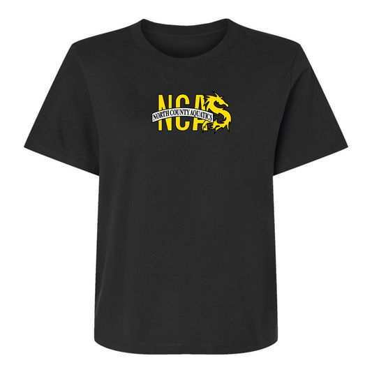 NCA - Women's 6 oz Heavyweight Tee - Black