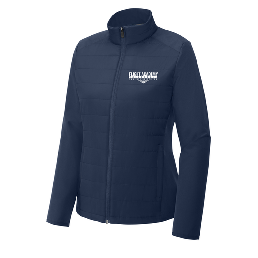 Women’s Teknical Hybrid Jacket - Navy