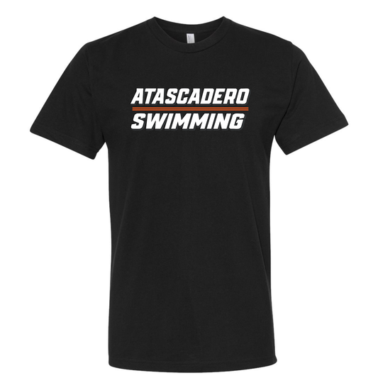 AHS Swim Classic Logo Tee - Black