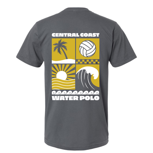CCWP Four Square Logo T-Shirt - Asphalt