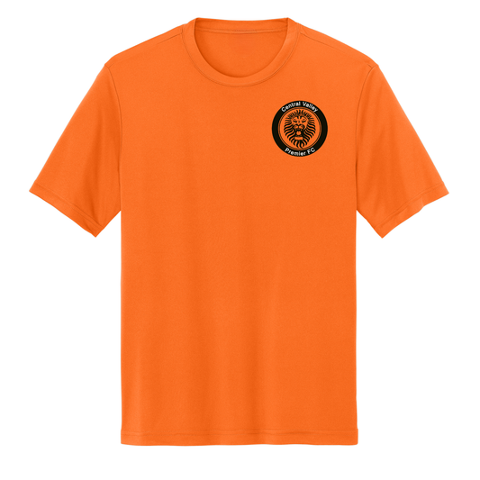 YOUTH Dri-Fit CVP Tee Black Logo - Neon Orange