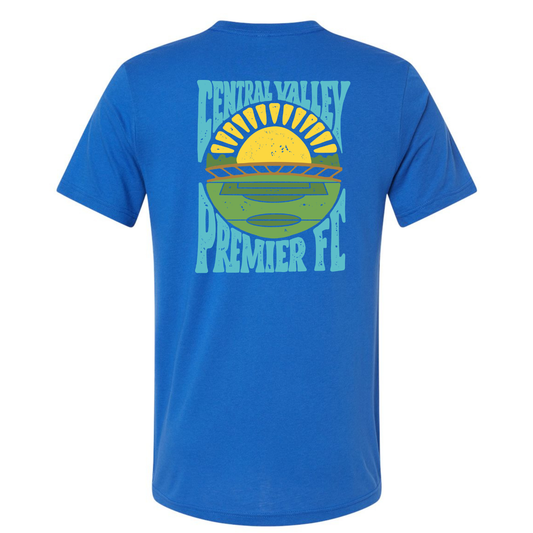 YOUTH CVP Sunset logo T-Shirt - Royal