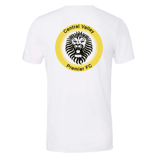 YOUTH CVP Black/Yellow logo T-Shirt - White