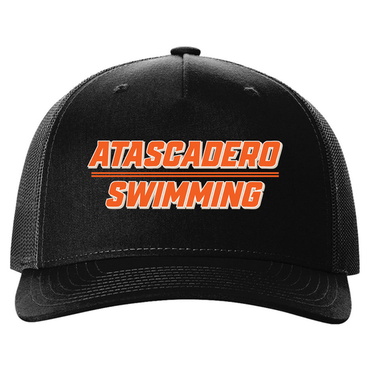 AHS Swim Classic Logo Trucker - Black