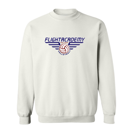 Flight Academy Crewneck Sweatshirt - White