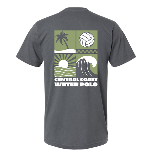 CCWP Four Square Logo T-Shirt - Asphalt