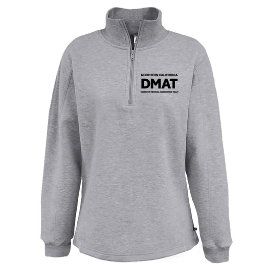 Off Duty - Women's DMAT Classic 1/4 Zip - Grey