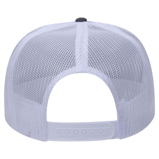 SLO Tiger Water Polo Tiger Jungle Foam Trucker - Charcoal/White