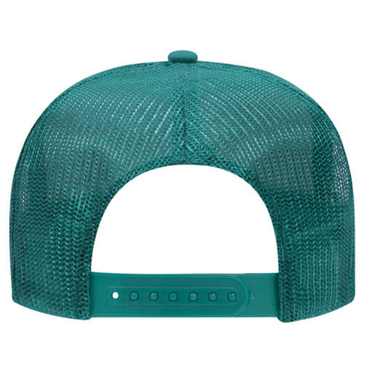 SLO FFA Leather Patch Foam Trucker - Jade