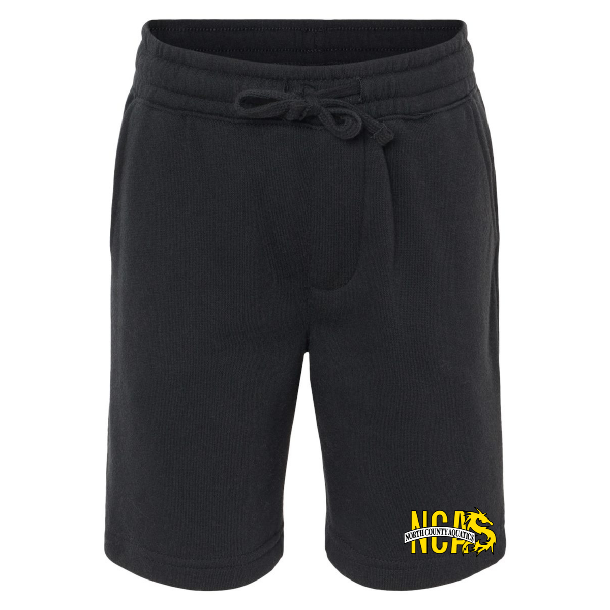YOUTH NCA Lightweight Fleece Short - Black