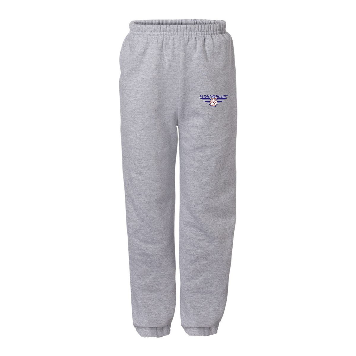 YOUTH Cuffed Bottom Flight Academy Sweatpants - Sport Grey