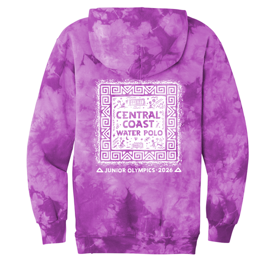 CCWP 2026 Junior Olympics Tie Dye Hoodie - Purple