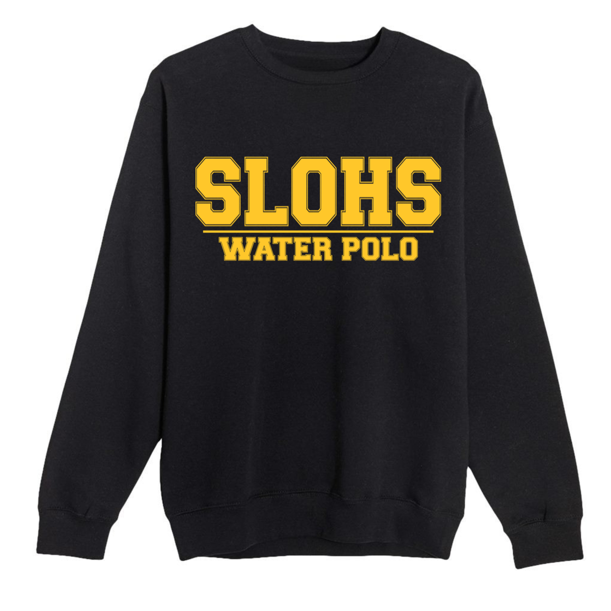 SLOHS Water Polo Crewneck - Black