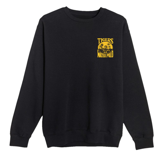 SLO Polo Tiger Crewneck - Black