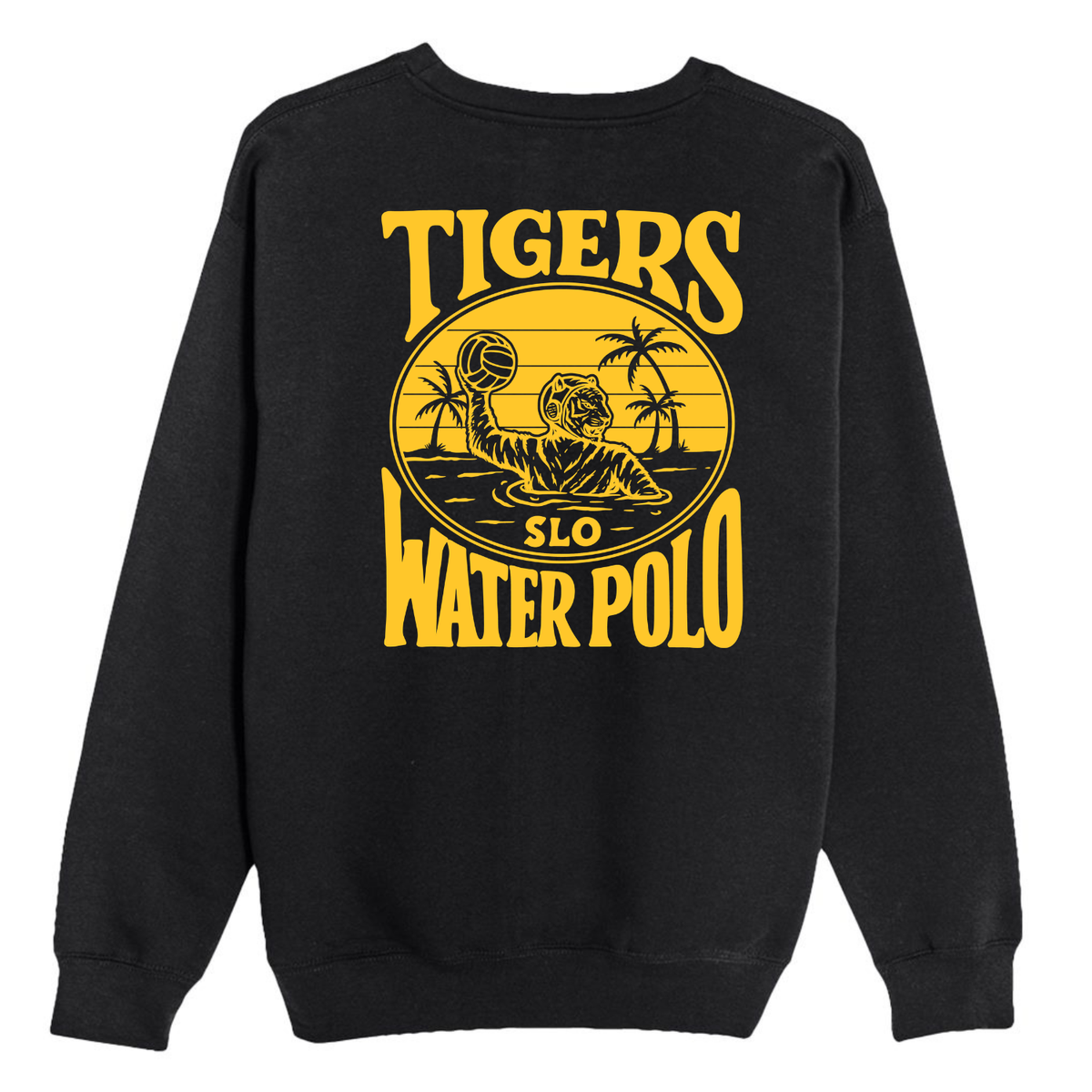 SLO Polo Tiger Crewneck - Black