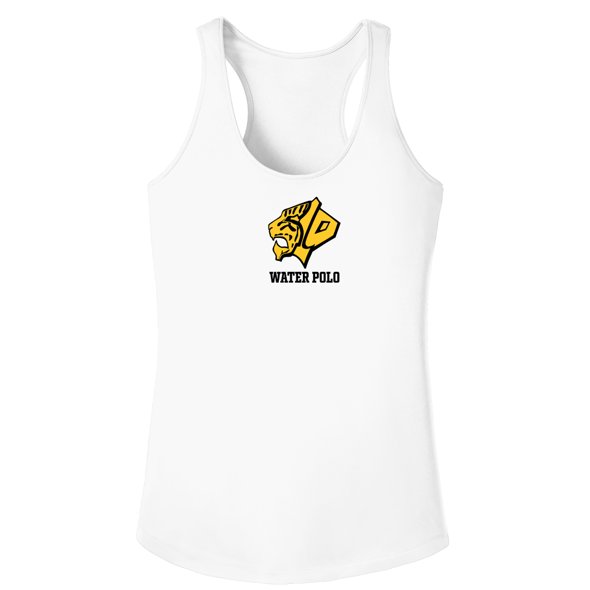 Women's SLO Polo Tiger Racerback Tank - White