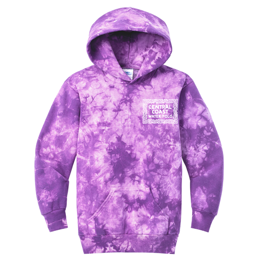 YOUTH CCWP 2026 Junior Olympics Tie Dye Hoodie - Purple