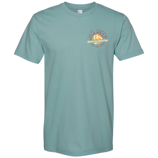 Dig Deep Circle Logo T-Shirt - Arctic