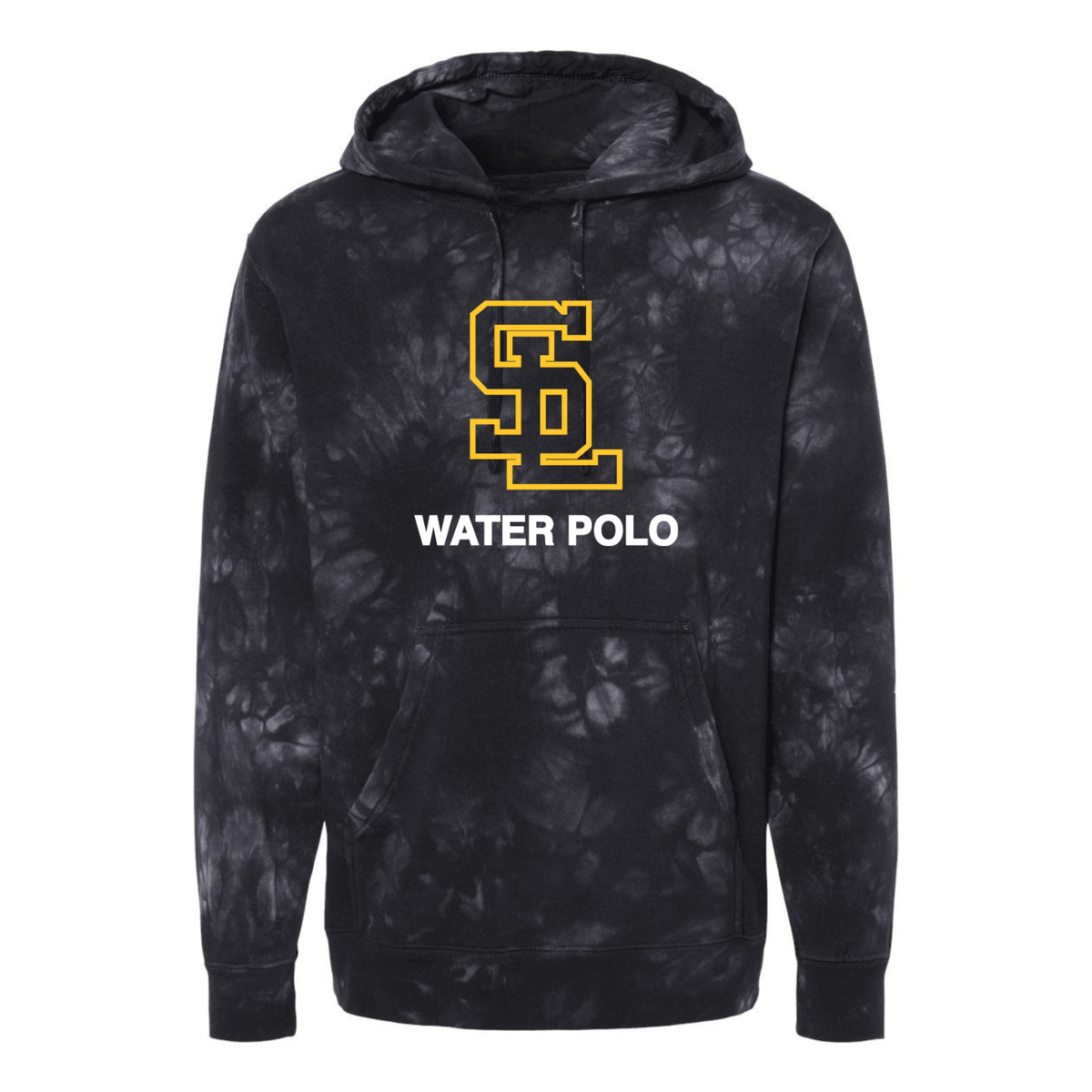 S.L. Water Polo Independent Tie Dye Hoodie - Black