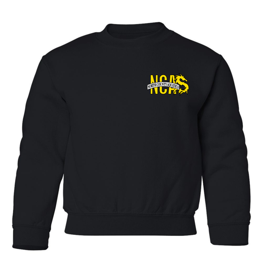 YOUTH NCA Crewneck - Black