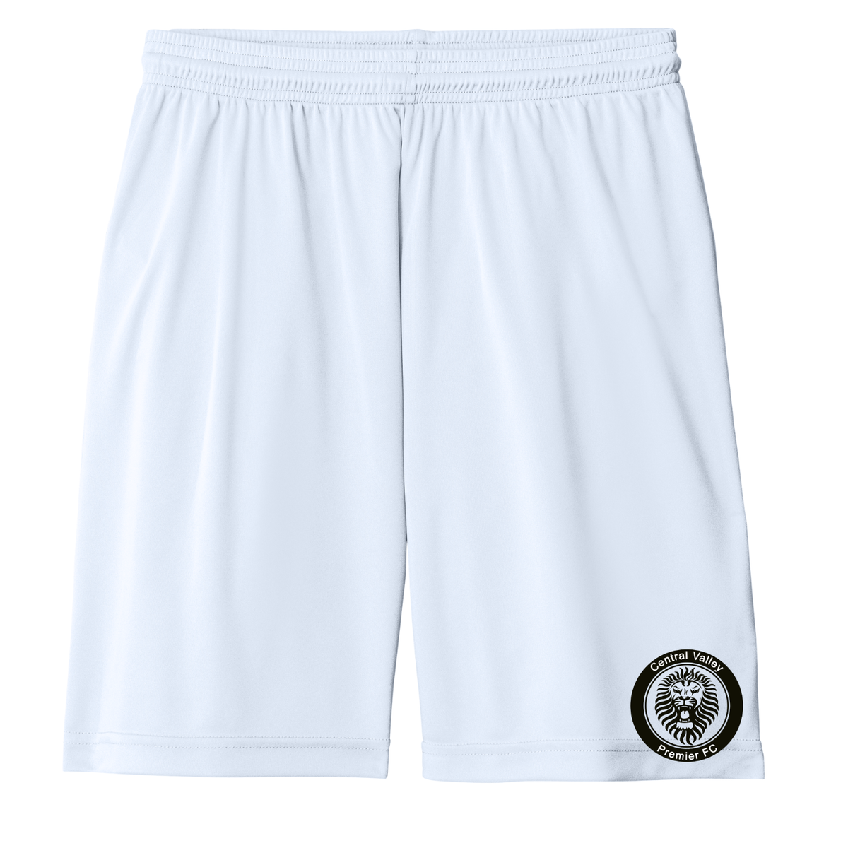 CVP Dri Fit Competitor 7" Shorts Black Logo - White