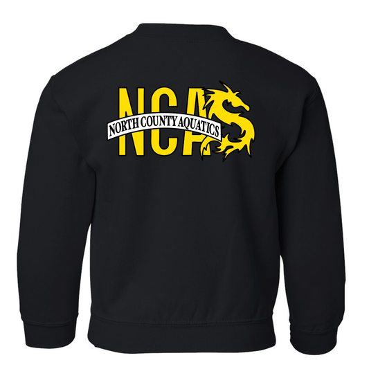 YOUTH NCA Crewneck - Black